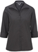 Ladies' Lightweight Open Neck Poplin Blouse - CR-5040-stevensonoaks