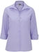 Ladies' Lightweight Open Neck Poplin Blouse - CR-5040-stevensonoaks