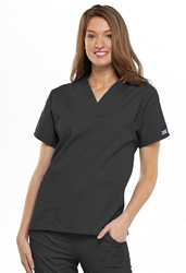 Original V-Neck Scrub Top - Pewter 