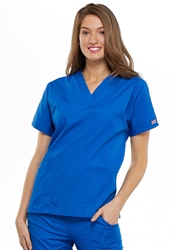 Original V-Neck Scrub Top - Royal Blue 